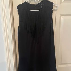 Black Fringe BCBG Dress